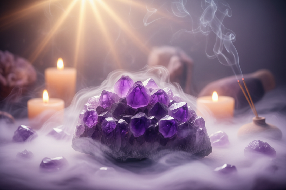 Finding Calm in the Chaos: Amethyst as Your Spiritual Sanctuary