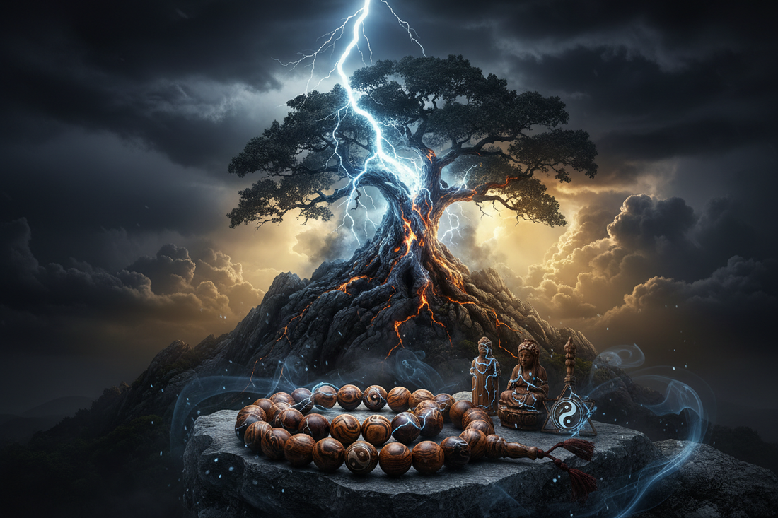 Thunderstruck Wood: The Sacred Material Blessed by Heaven's Lightning