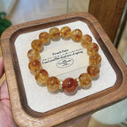 Citrine Crystal Bracelet | Wealth Attraction Money Prosperity Abundance Career Success Jewelry