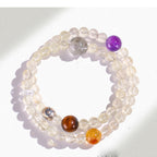 Multi-Crystal Zodiac Sign Bracelet | Harmony Balance Wealth Love Astrology Jewelry
