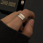 Daoist Wealth Fortune Ring | Five Gods Money Attraction Business Prosperity Success Jewelry