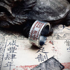 Daoist Mountain Spirit Ring | Wilderness Evil Protection Outdoor Safety Guardian Talisman Jewelry