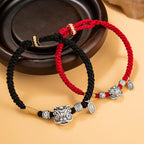 925 Sterling Silver Lion Couple Bracelet | Eternal Love Protection Matching His Hers