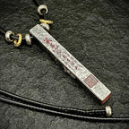 Daoist Supreme Talisman Pendant | Bagua Wealth Fortune Evil Banishment Spiritual Guardian Necklace