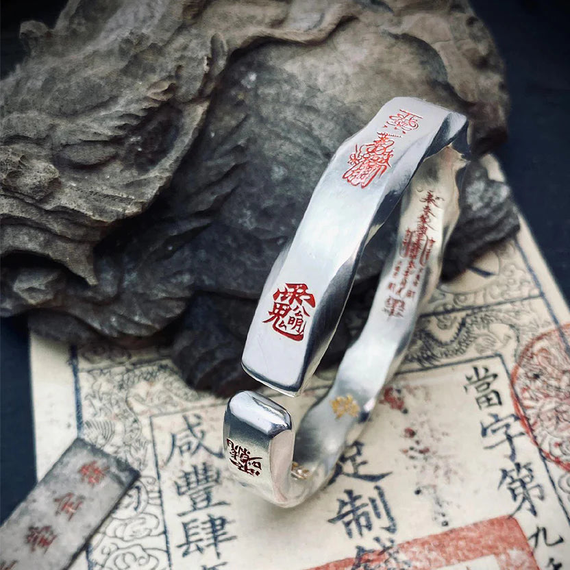 Daoist Protection Talisman Bracelet | Evil Banishment Safety Guardian Spiritual Energy Jewelry