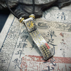 Daoist Protection Fortune Pendant | Luck Transformation Evil Banishment Blessing Spiritual Necklace