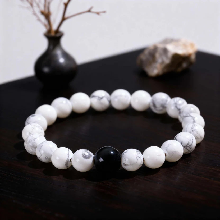 Feng Shui Couple Bracelet Set | His Hers Matching Love Protection Harmony Yin Yang