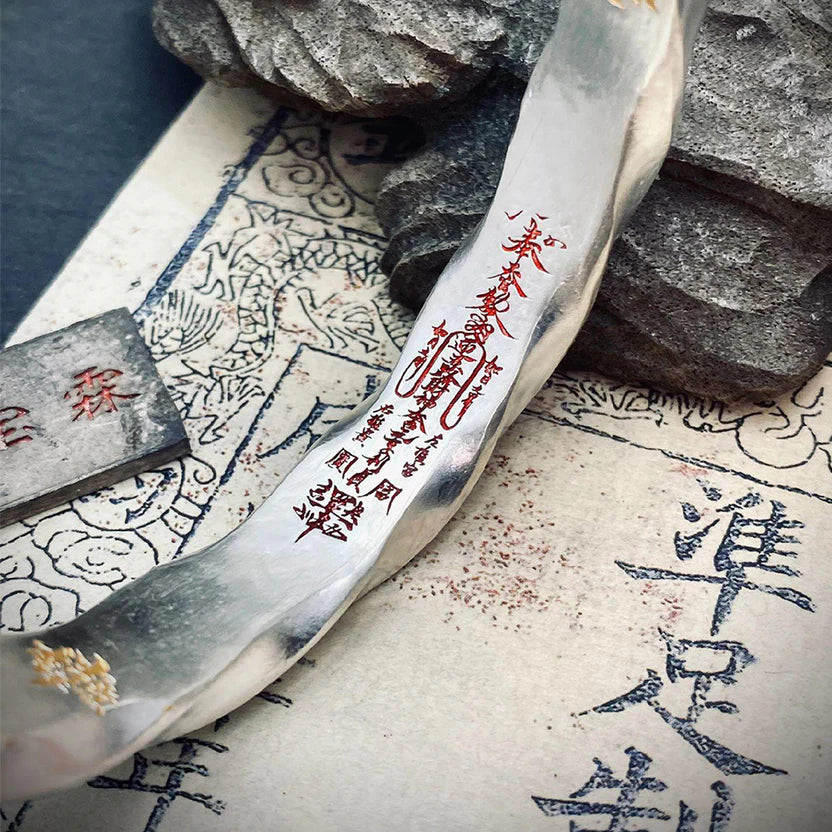 Daoist Protection Talisman Bracelet | Evil Banishment Safety Guardian Spiritual Energy Jewelry