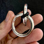 Yin Yang Balance Circle Pendant | Tai Chi Harmony Energy Emotional Peace Spiritual Necklace