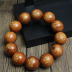 Tai Chi Bagua Jujube Wood Bracelet | Thunderstruck Yin Yang Balance Eight Directions Feng Shui Jewelry