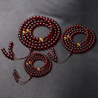 Blood Amber 108 Bead Bracelet | Vitality Energy Circulation Boost Mala