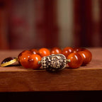 Agate Turtle Bracelet | Past Present Life Thangka Longevity Fortune Karma Spiritual Wellness Jewelry