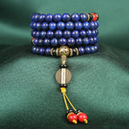 Lapis Lazuli 108 Bead Bracelet | Third Eye Intuition Wisdom Awakening Mala
