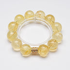 Lemon Quartz Bracelet | Solar Vitality Positive Energy Sunshine Crystal Jewelry