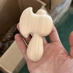 Peach Wood Baby Gourd Keychain | Infant Protection Evil Banishing Stroller Crib Fortune Charm Amulet