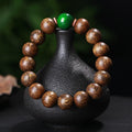 Agarwood Meditation Bracelet | Spiritual Practice Buddhist Taoist Prayer Jade Enlightenment Jewelry