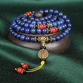 Lapis Lazuli 108 Bead Bracelet | Third Eye Intuition Wisdom Awakening Mala