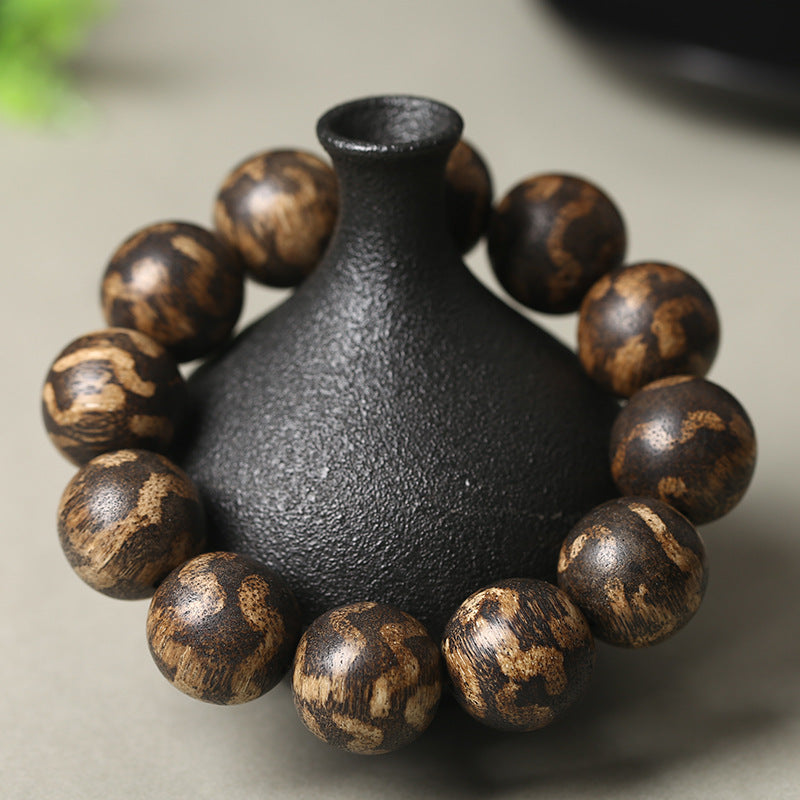 Agarwood Meditation Bracelet | Healing Calming Stress Relief Prayer Beads Cultural Collector Jewelry