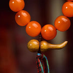 Golden Armor Agate Turtle Bracelet | Longevity Health Vitality Wellness Fortune Spiritual Jewelry