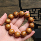 Tai Chi Bagua Jujube Wood Bracelet | Thunderstruck Yin Yang Balance Eight Directions Feng Shui Jewelry