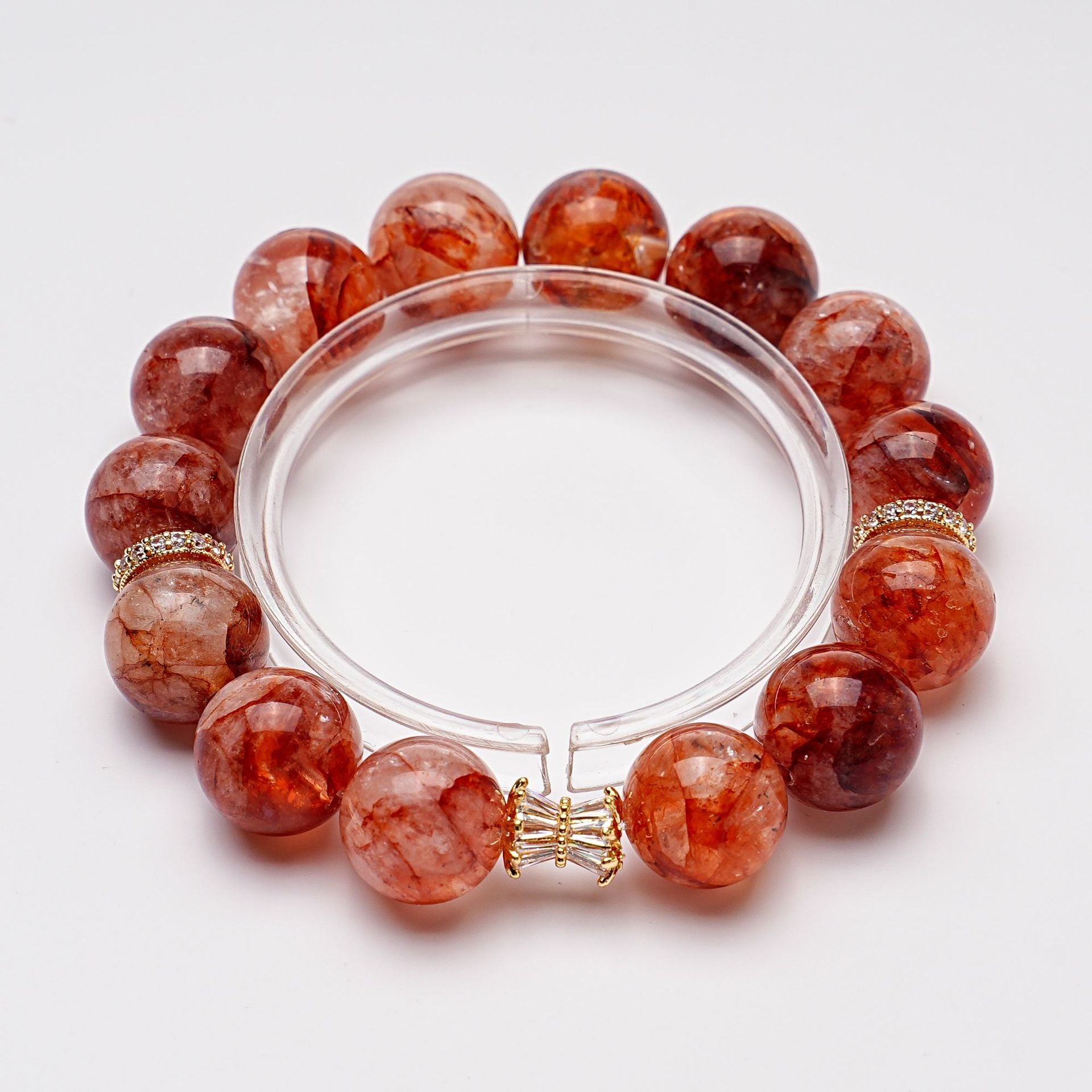 Flower Crystal Bracelet | Cherry Blossom Beauty Enhancement Feminine Charm Jewelry