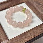 Morganite Crystal Bracelet | Romance Love Attraction Relationship Heart Peridot Jewelry