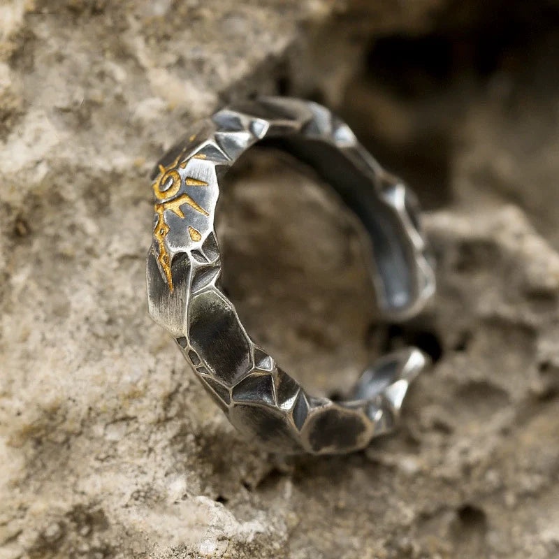 Sunstone Ring | Manifestation Solar Energy Positive Fortune Adjustable Finger Jewelry