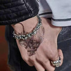 Dragon Titanium Spiritual Shield Bracelet | Feng Shui Protection Energy Cleansing Taoist Blessing Adjustable