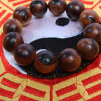 Lightning Strike Jujube Wood Bracelet | Natural Thunder Scar Pattern Pure Yang Rare Taoist Artifact Beads