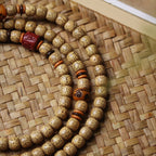 Xingyue Bodhi 108 Prayer Beads Bracelet | Golden Seed Meditation Mala Vintage Buddhist Spiritual Jewelry