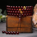 Blood Amber 108 Bead Bracelet | Vitality Energy Circulation Boost Mala