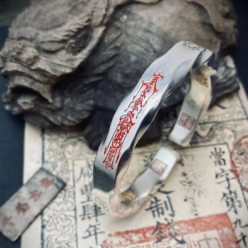 Daoist Protection Talisman Bracelet | Evil Banishment Safety Guardian Spiritual Energy Jewelry
