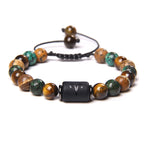 Braided Zodiac Bracelet | Tiger Eye Friendship Protection Astrology Energy Jewelry