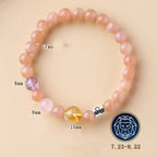 12 Zodiac Signs Crystal Bracelet | Multi-Stone Harmony Balance Astrology Jewelry