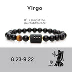 Zodiac Sign Agate Guardian Bracelet | Birthstone Protection Wealth Love Astrology