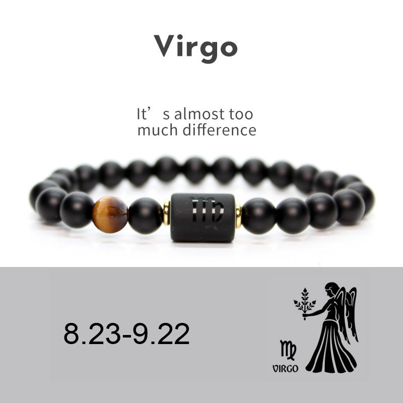 Zodiac Sign Agate Guardian Bracelet | Birthstone Protection Wealth Love Astrology